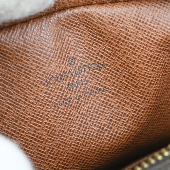 LOUIS VUITTON Danube Shoulder Bag Monogram Leather Brown France - Picture 11 of 16